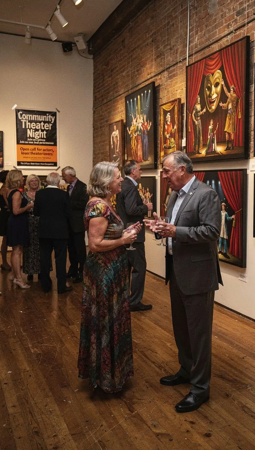 Cultural stage updates for adult community events.